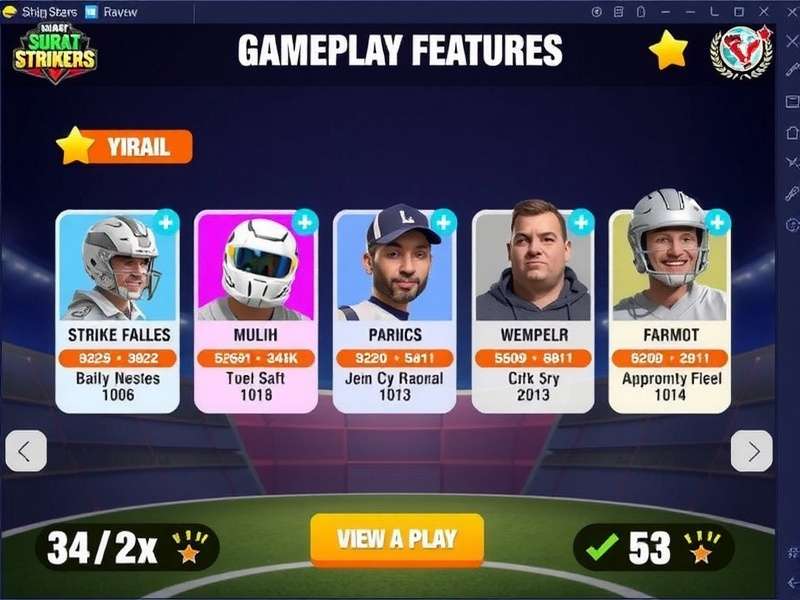 Gameplay Features of Surat Strikers Rising Stars Surat Strikers Rising Stars Gameplay Features
